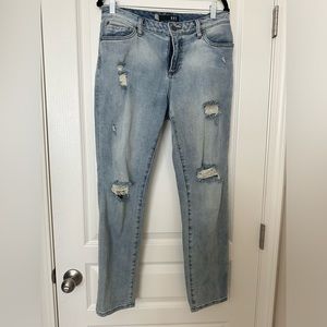 Ankle Straight Jeans - Kut From The Kloth